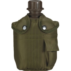 Commando armee plastikplasku kotiga, oliiviroheline