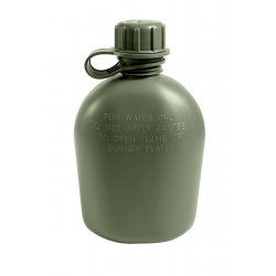 Commando armee plastikplasku kotiga, oliiviroheline
