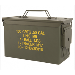 US M2A1 CAL. 50 metallist laskemoona kast (kasutatud)