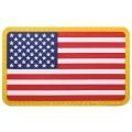 USA embleem takjakinnitusega 3D 8x5cm