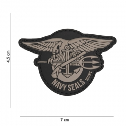 Embleem 3D PVC Navy seals