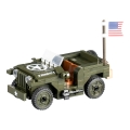 Sluban WWII Jeep US Army konstruktor M38-70210