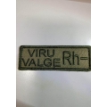 Veregrupi VIRU VALGE RH- tunnussilt
