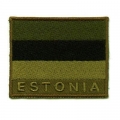 Kaitseväelase vormiriietuse varrukal olev riigitunnus roheline, 5x6