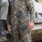 Saksa armee BW tankisti kombinesoon, Flecktarn camo (kasutatud)