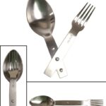 MIL-TEC kompaktne lusikas-kahvel, roostevaba teras (MILTEC®GÖFFEL)