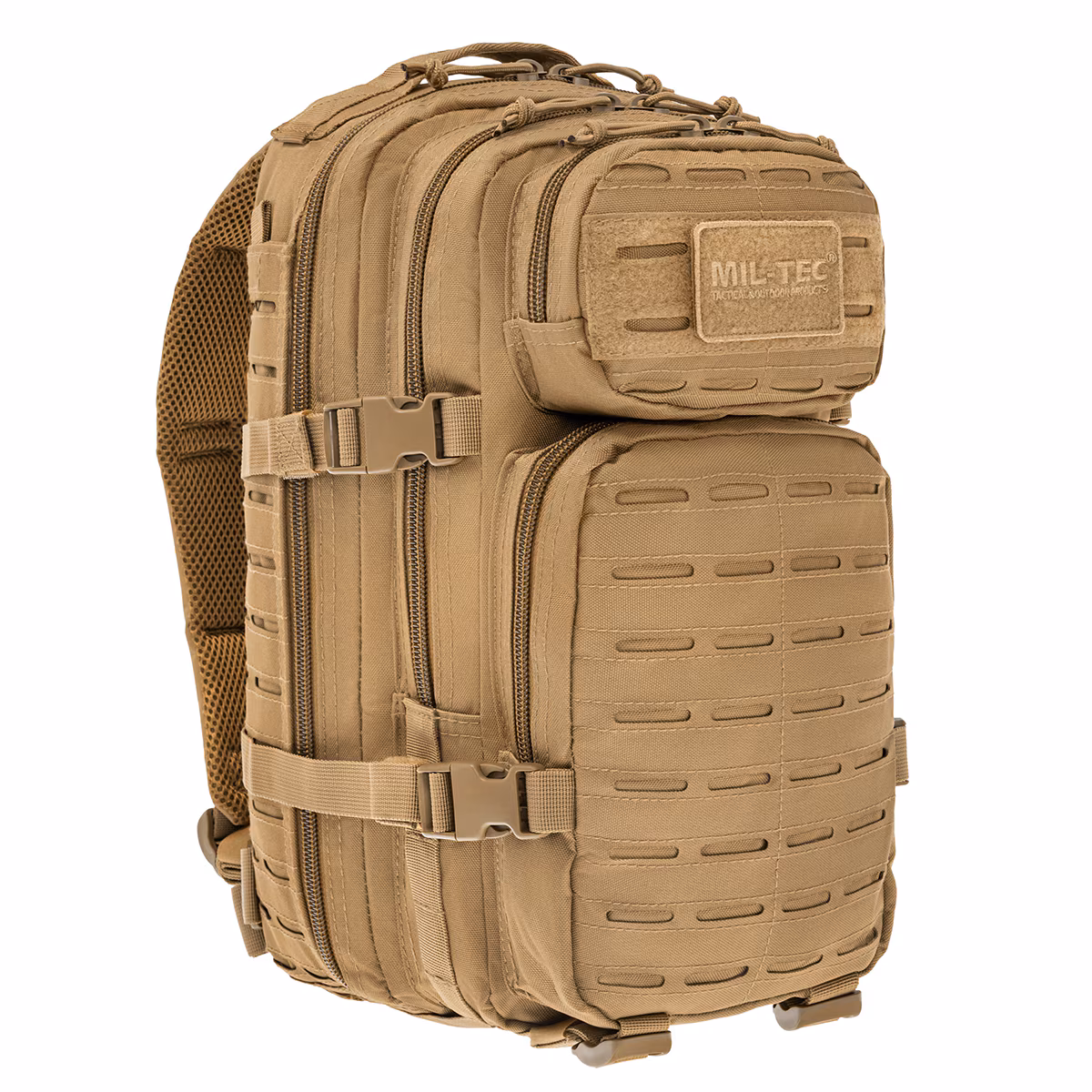 82408_mil-tec-assault-pack-laser-cut-small-20-l-backpack-coyote-tan-231984 MIL-TEC US Assault Laser Cut 20L seljakott, Coyote - Image 1