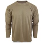 MIL-TEC Tactical QUICKDRY långärmad skjorta, coyote