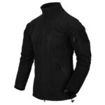 HELIKON Alpha Grid fliis-jakk, Must