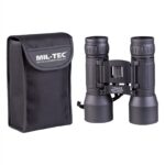 MIL-TEC KOKKUPANDAV BINOKKEL 10X42, MUST