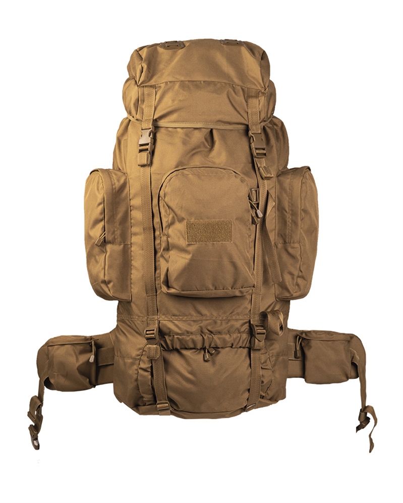 Mil-Tec®-Backpack-RECOM-75L-5 MIL-TEC RUCKSACK RECOM 88L SELJAKOTT, COYOTE – Pilt 1