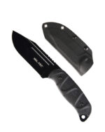 MIL-TEC G10 KYDEX TAISTELUVEITSI, MUSTA