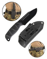 MIL-TEC G10 KYDEX COMBAT NUGA, MUST – Kuva 2