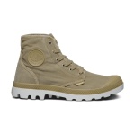 Palladium Pampa Hi, Dark Khaki / Silver Birch