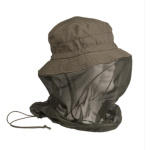 MIL-TEC Boonie müts sääsevõrguga, olive