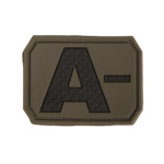 3D veregrupi A- tunnussilt , olive