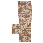 Briti armee püksid DPM desert rip-stop, kasutatud