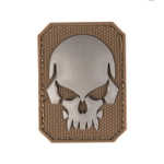 DARK COYOTE PVC 3D TUNNUSSILT KOLJU SÜMBOLIGA VÄIKE, TAKJAPAELAGA