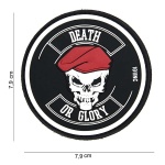 Embleem 3D PVC Death or glory