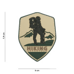 Embleem 3D PVC Hiking adventure