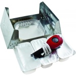 Bushcraft minipliit geel-kütuse ja Fireball süütepulgaga