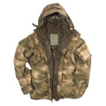 MIL-TEC ilmastikukindel parka, fliisist voodriga, MIL-TACS FG