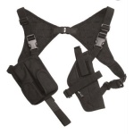 Püstoli kabuur rakmetega, Must