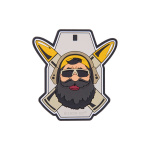 HELIKON Beardman RANGE Velcro embleem