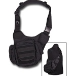 MIL-TEC multifunktsionaalne õlakott, Must