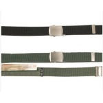 MIL-TEC US 30mm rahataskuga rihm, Must