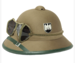 WH IIMMS troopikakiiver koos prillidega (repro)