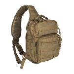 Taktikaline väike seljakott, ühe õlarihmaga, Coyote