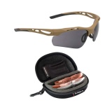 SwissEye taktikalised prillid Attac, pruun