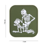 EMBLEEM 3D PVC TWO SKELETONS