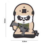EMBLEEM 3D PVC TACTICAL PANDA
