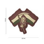 EMBLEEM 3D PVC DUTCH REAPER WOODLAND