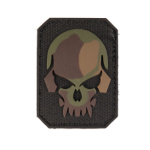 Camo PVC 3D tunnussilt kolju sümboliga väike, takjapaelaga