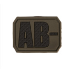 3D veregrupi AB- tunnussilt , olive