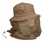 MIL-TEC Boonie müts sääsevõrguga, coyote