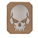 Tume pruun PVC 3D TUNNUSSILT KOLJU SÜMBOLIGA TAKJAPAELAGA