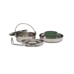 Roostevabast terasest sööginõude komplekt