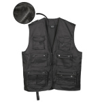 Mil-tec jahi- ja kalamehe vest,  must