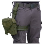 Taktikaline molle kinnitustega jalakott, olive