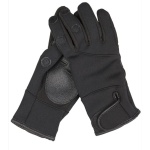 Neopreenist laskmiskindad, must