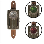 Armee kolmevärviline taskulamp, kasutatud