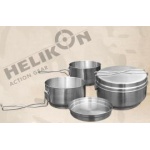 HELIKON terasest toidupottide komplekt