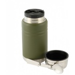 M-Tac Roostevabast 750 ml termos koos kokkupandava lusikaga