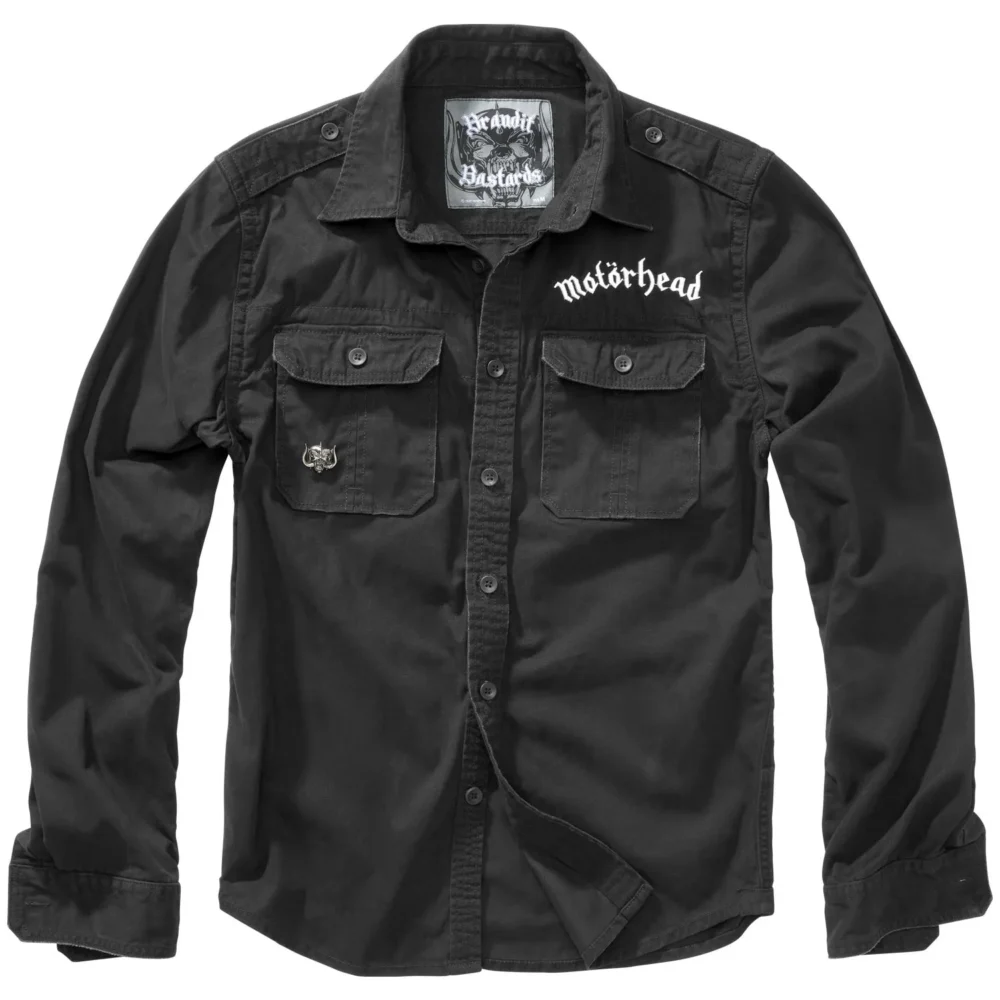 Motörhead Vintage särk, must - Image 1