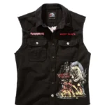 Iron Maiden Vintage Sleeveless särk, must