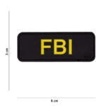 Embleem 3D PVC FBI
